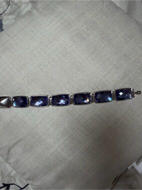 Swarovski Nirvana Purple Tanzanite Bracelet